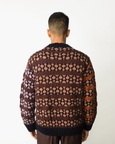 Jacquard Jigsaw Cardigan