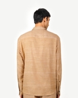 Beige Textured Shirt