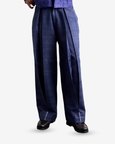 Balloon Pleat Embroidered Trousers