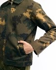 Camo Patina Silk Jacket