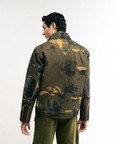 Camo Patina Silk Jacket