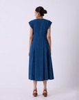 Lada Blue Needlecord Dress