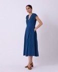 Lada Blue Needlecord Dress