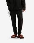 Jade Black Texture Trouser