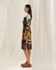 Inlay Sheath Dress