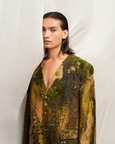 Green Glade Emb. Blazer Set