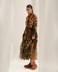 Brown Floral Shirt