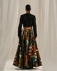 Inlay Skirt Set