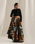 Inlay Skirt Set