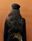 Inlay Hand Emb. Long Gilet Jacket