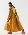 Mustard Impasto Trench