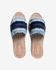 Saira Denim Sandals Platform
