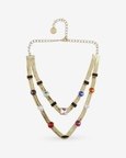 Two Layered Candy Necklace (Gold)
