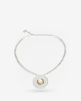 Polki Hexagon Pendant Necklace