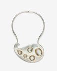 Polki Paisley Bib Necklace