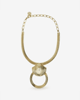Shell Hoop Necklace