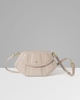 Lusso Structured Bag – With Crossbody Strap & Gold Braided Shoulder Chain