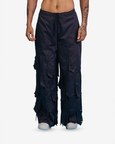 Panel Fringed Trousers