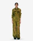 Yellow Map Embroidery Shirt Pant