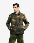 Camo Patina Silk Jacket