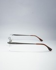 Yang Gun Metal With Demi Tips Spectacles