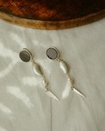 Sterling Silver Mango Drop Earrings