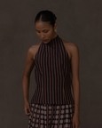 Striped Halter Top