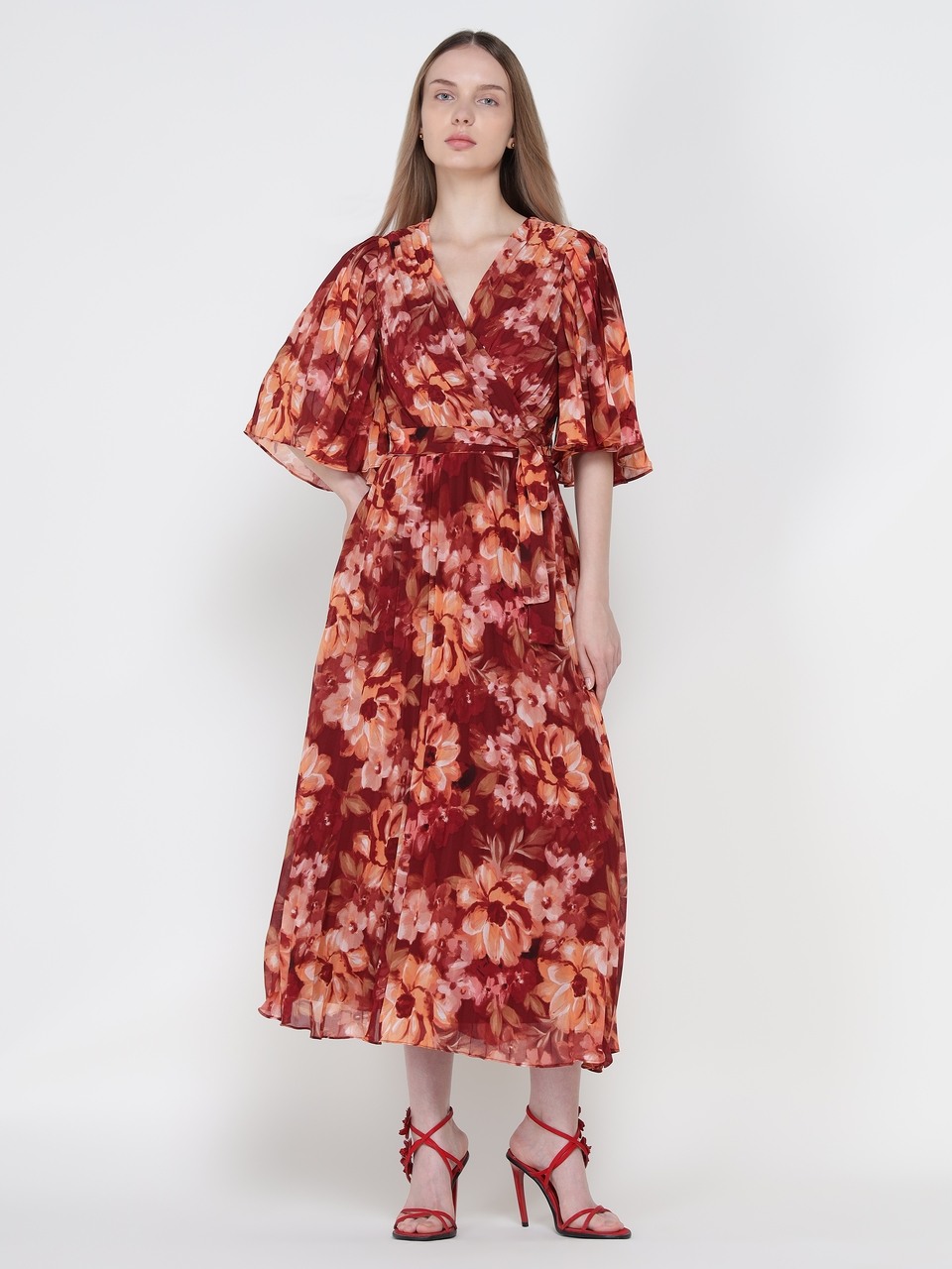 London Atelier Flared Dress