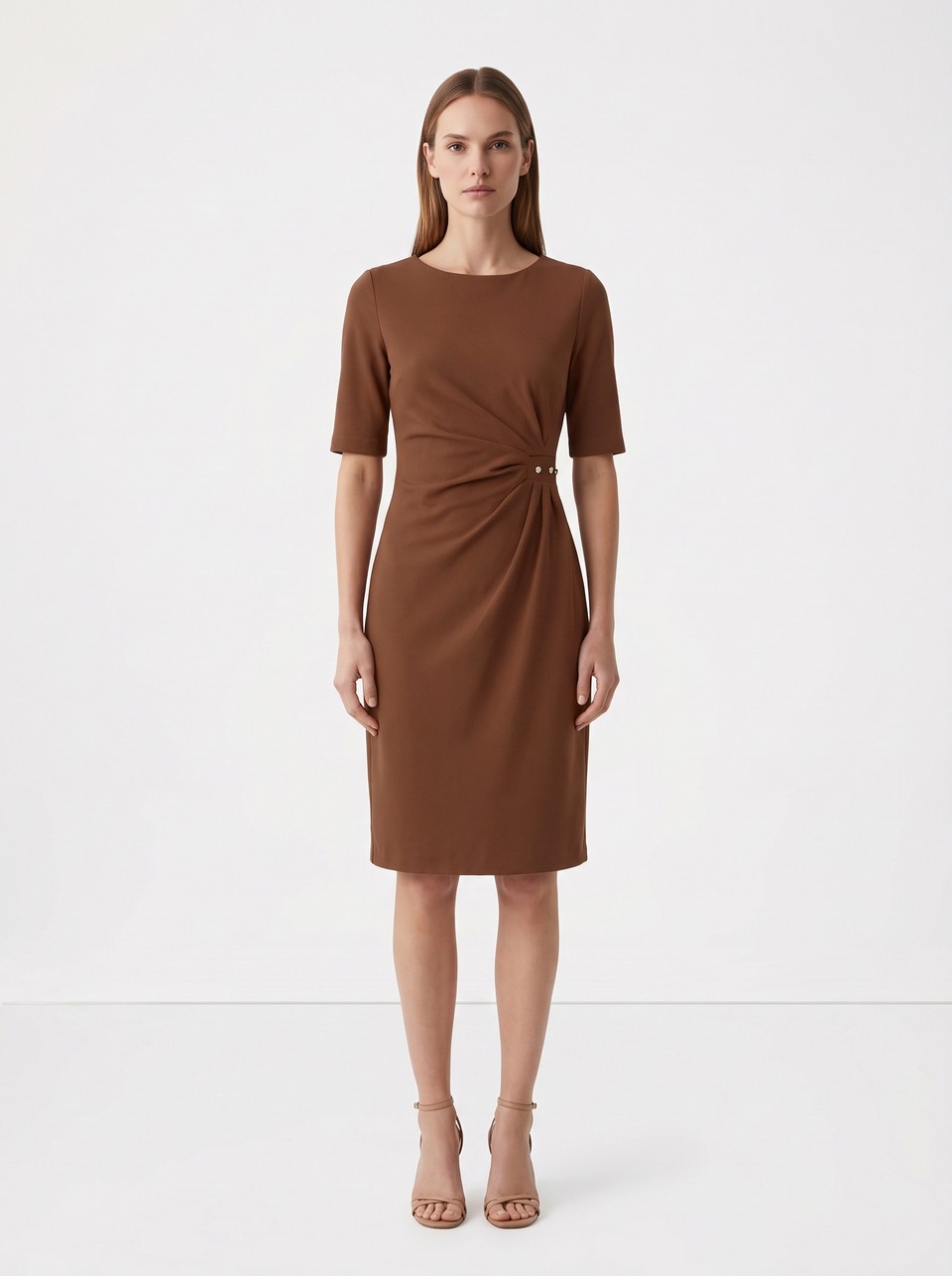 Esther Brown Dress