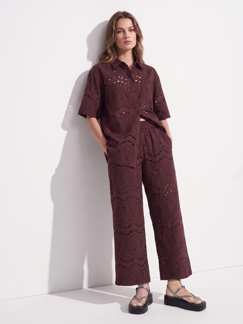 Morgane Brown shirt