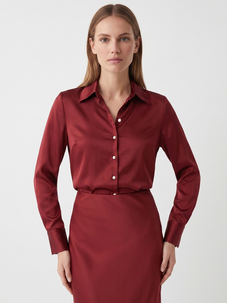 Ninon Maroon Shirt