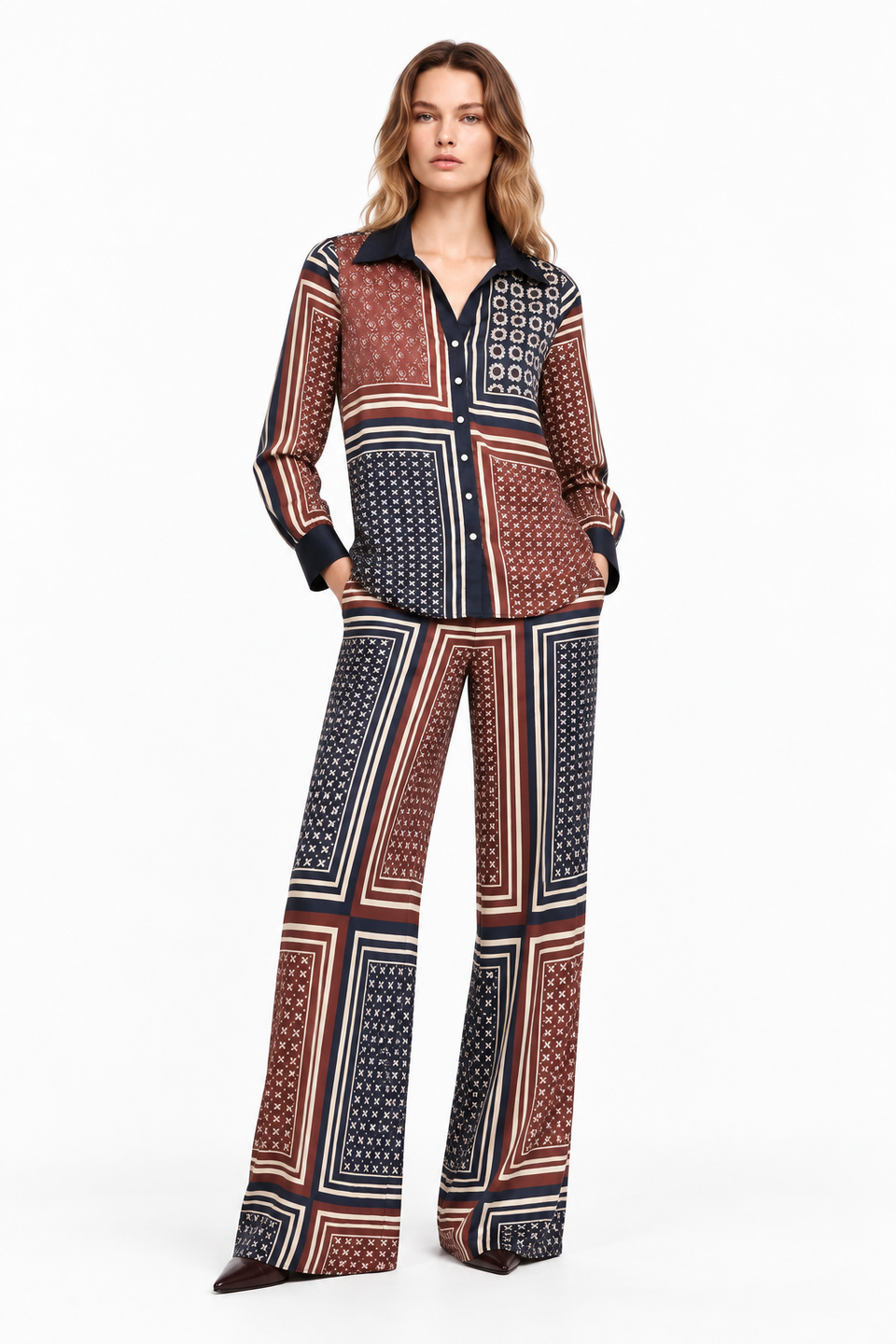 Pio Printed Trouser