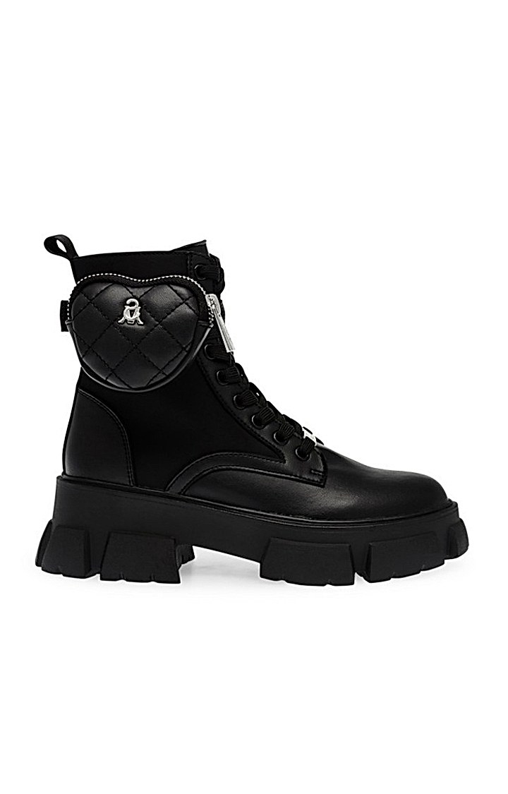 Double H Brand Tanker Boots タンカーブーツ Tanker-H Black Boots | Steve Madden