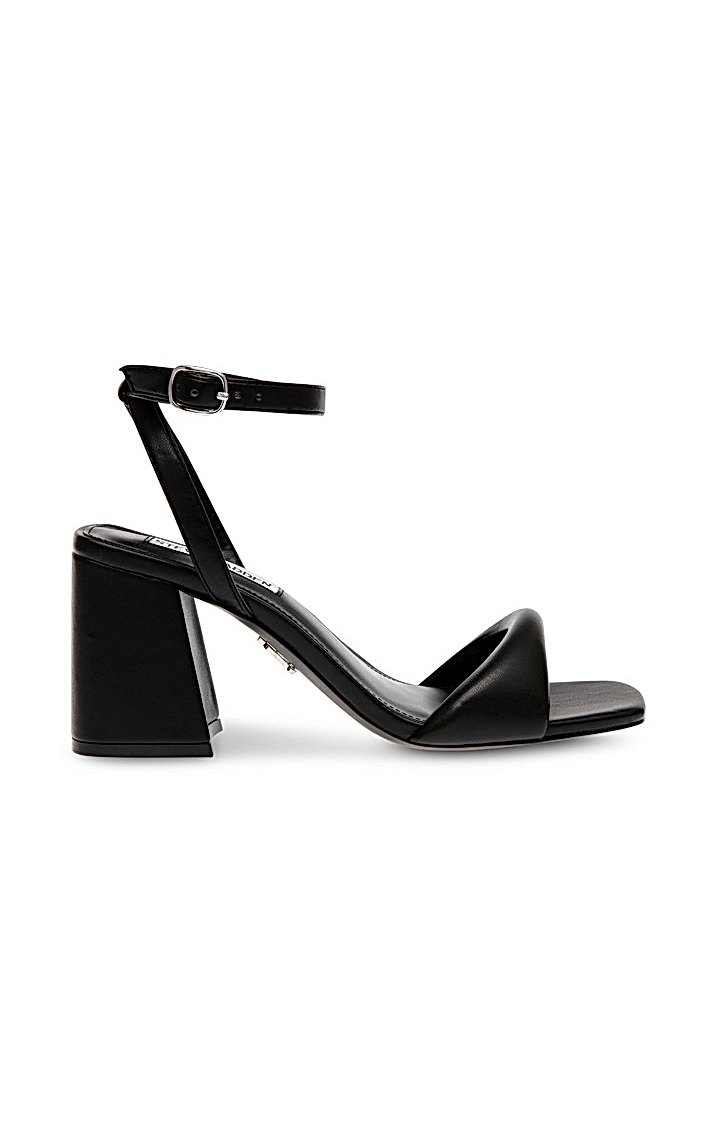 Bibi White Heel Sandals | Steve Madden