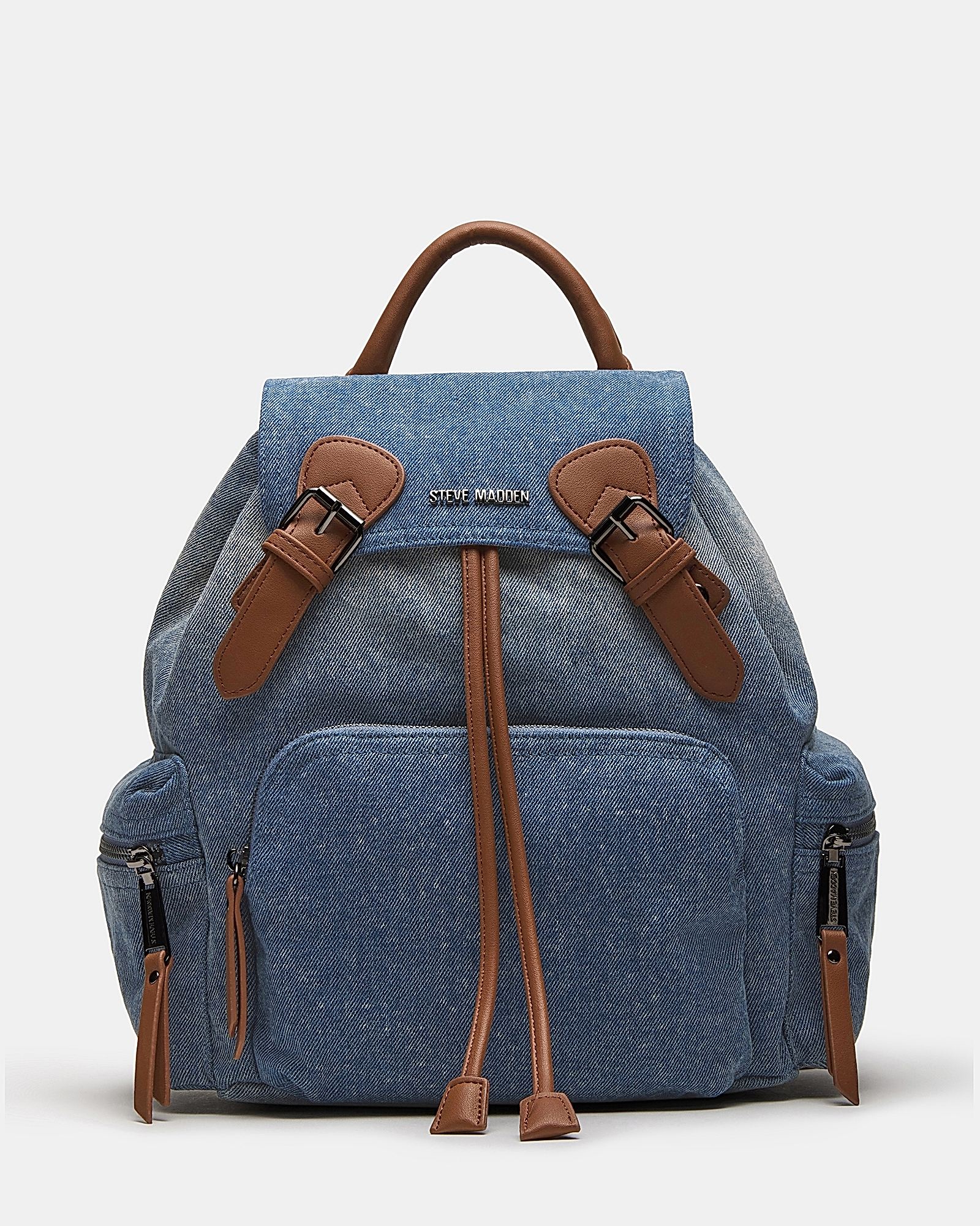 Bsollyy Denim Backpacks | Steve Madden display picture 3