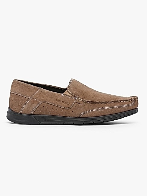 Bastien Suede Low-Top Slip-On Shoes | GAS India Website