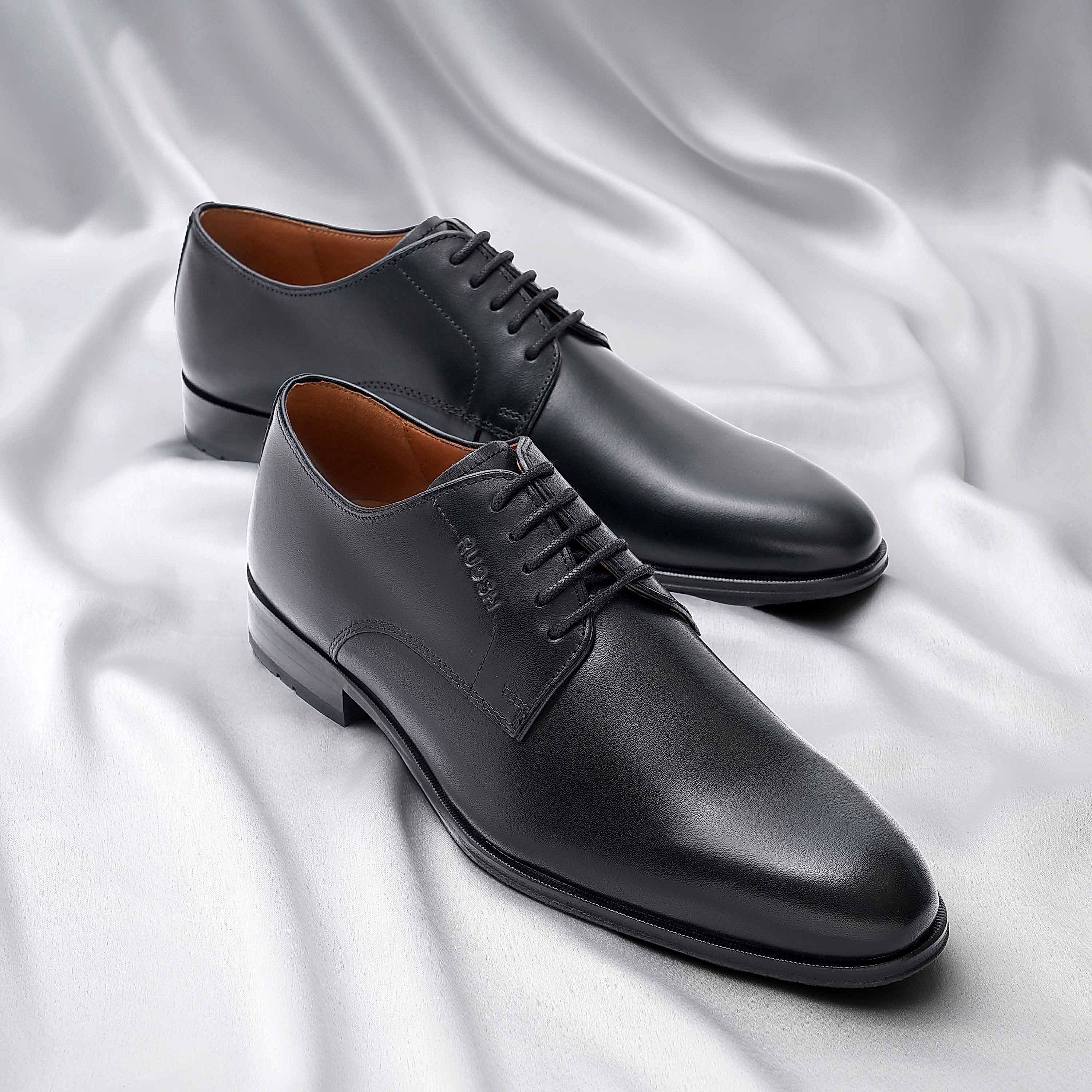 The Zack Brown Men Formal Plain Toe Derby Ruosh | RUOSH