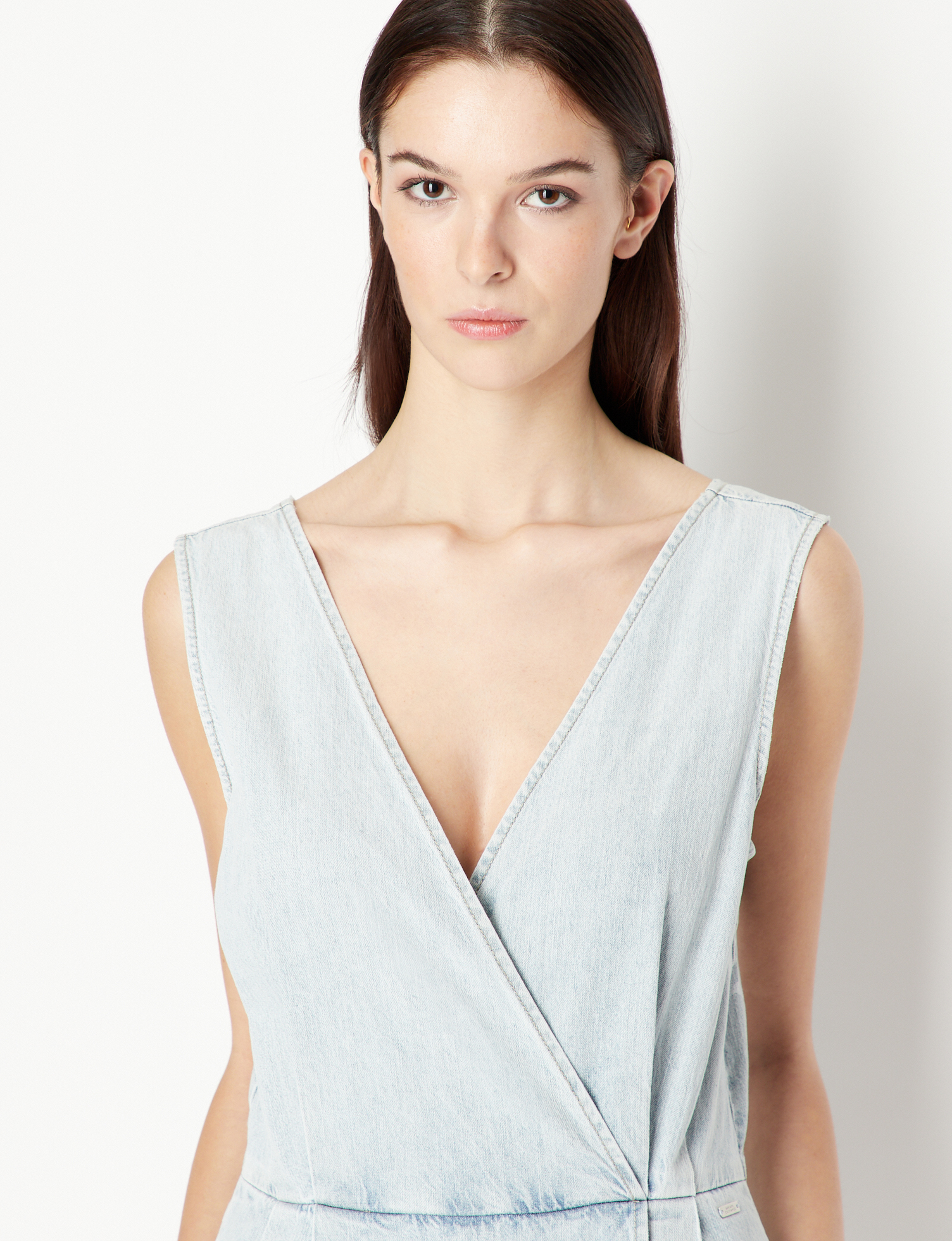 Organic Cotton Jumpsuit with Zip