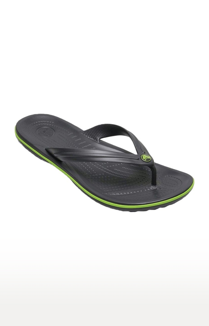 Crocs | Men's Black Solid Slippers