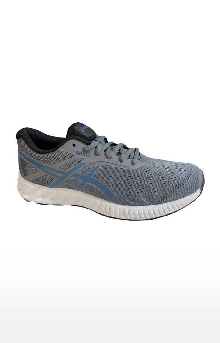 Asics | Men's Grey Mesh Running Shoes