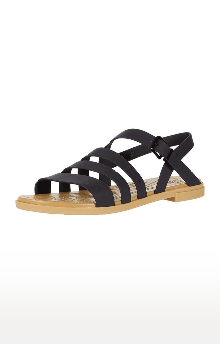 Crocs | Women's Black Solid Sandals