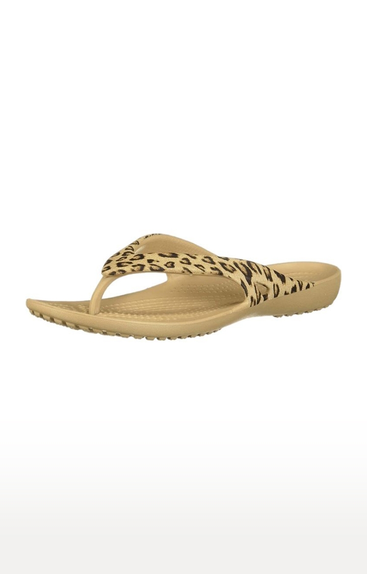Crocs | Women's Brown Solid Slippers