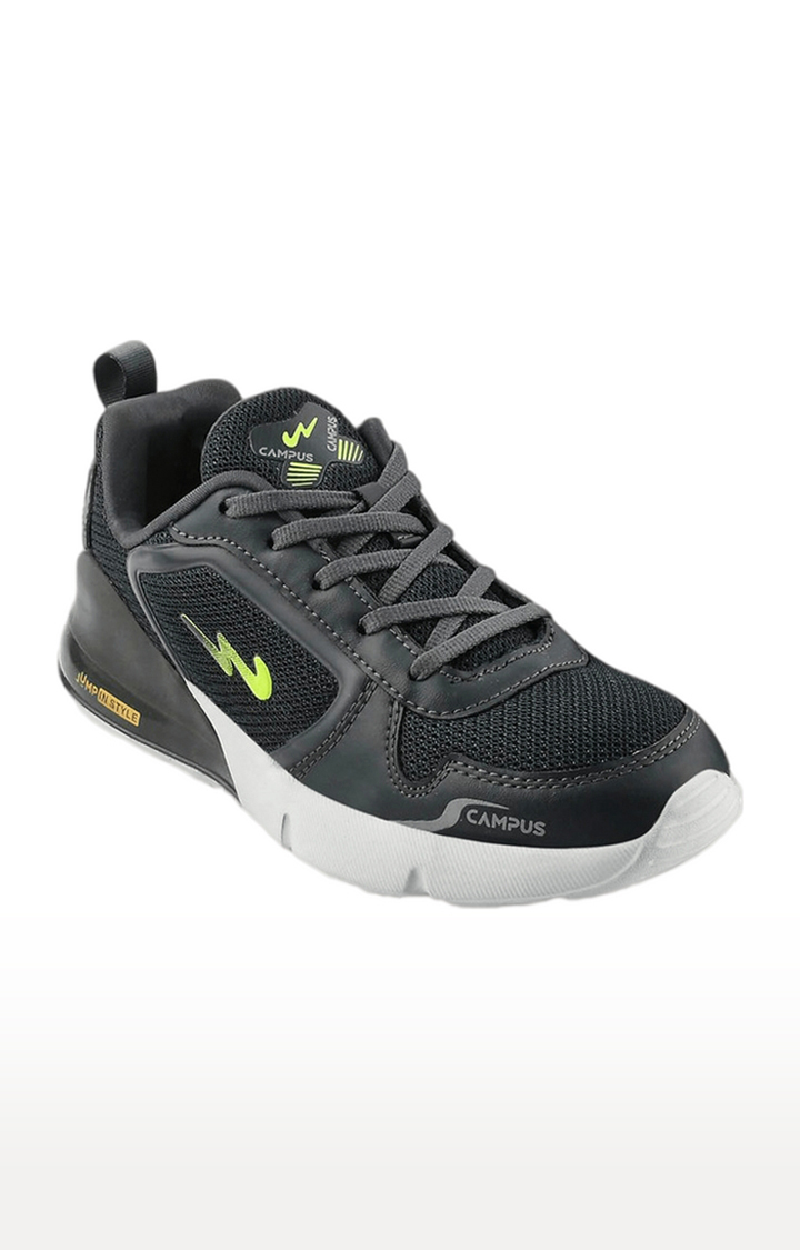 Unisex  Grey Mesh Running Shoes