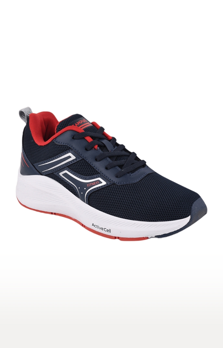 Campus Shoes | Boys Jimmy Blue Mesh Running Shoes