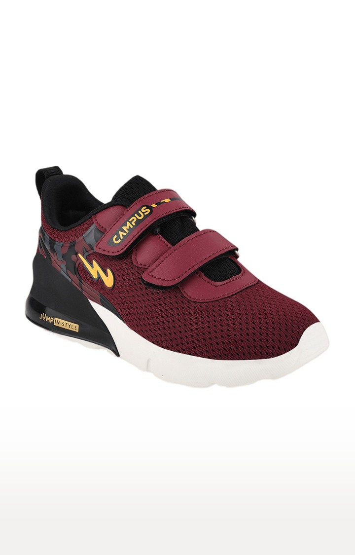 Boys BRITE-KIDS Red Running Shoe