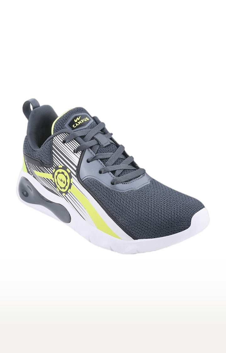 Campus Shoes | Grey Unisex Mesh Running Shoes