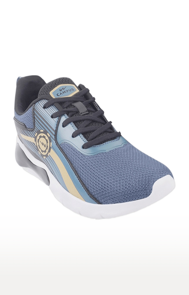 Campus Shoes | Unisex Blue Mesh Running Shoes