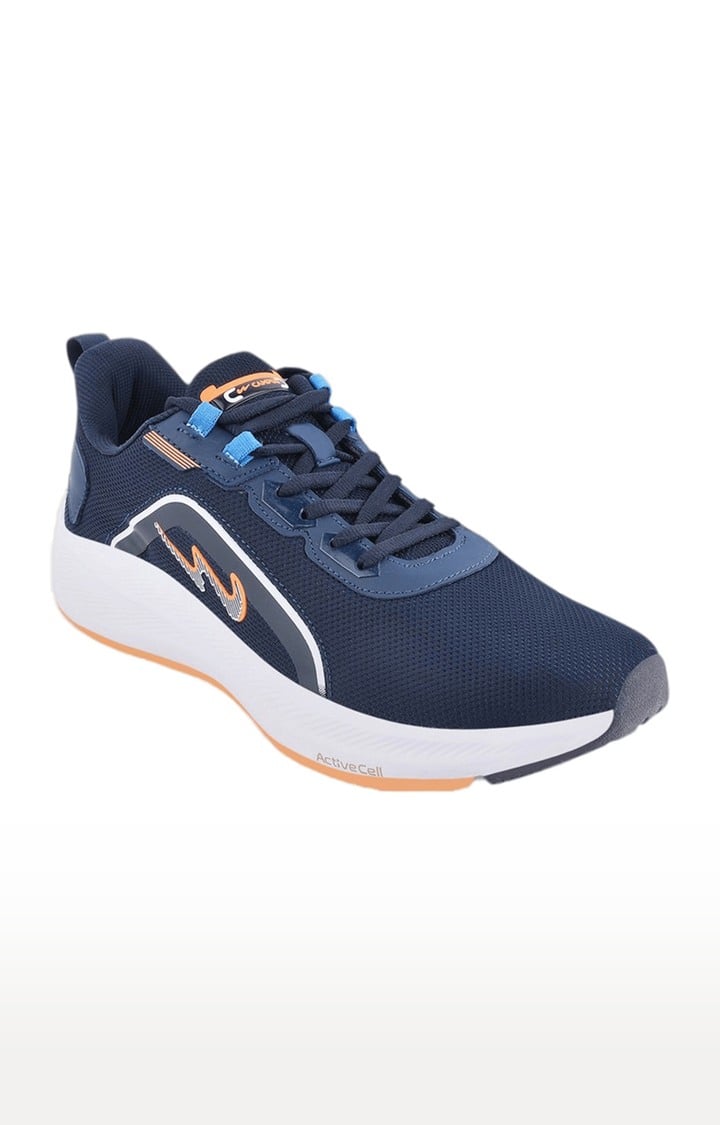 Men's  Blue Mesh Outdoor Sports Shoes