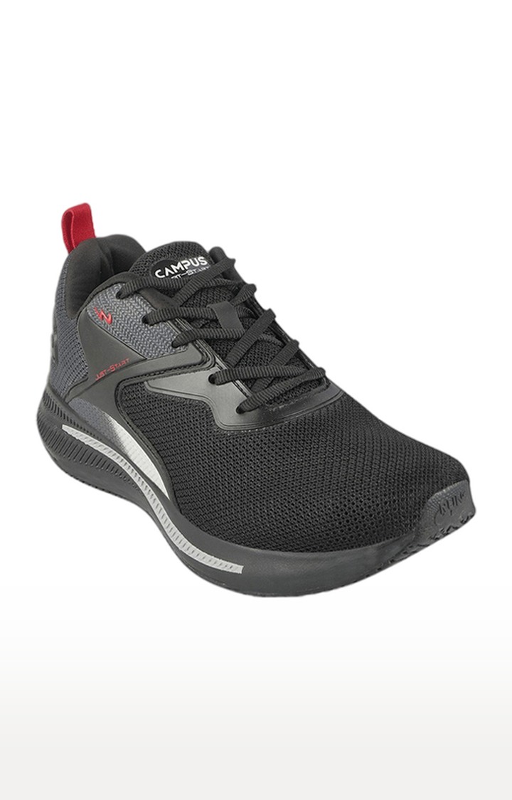 Men's Black Mesh Running Shoes