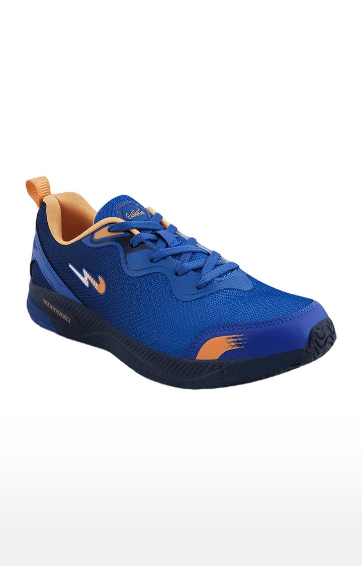 Men's Fanshoe-2 Blue Mesh Running Shoes